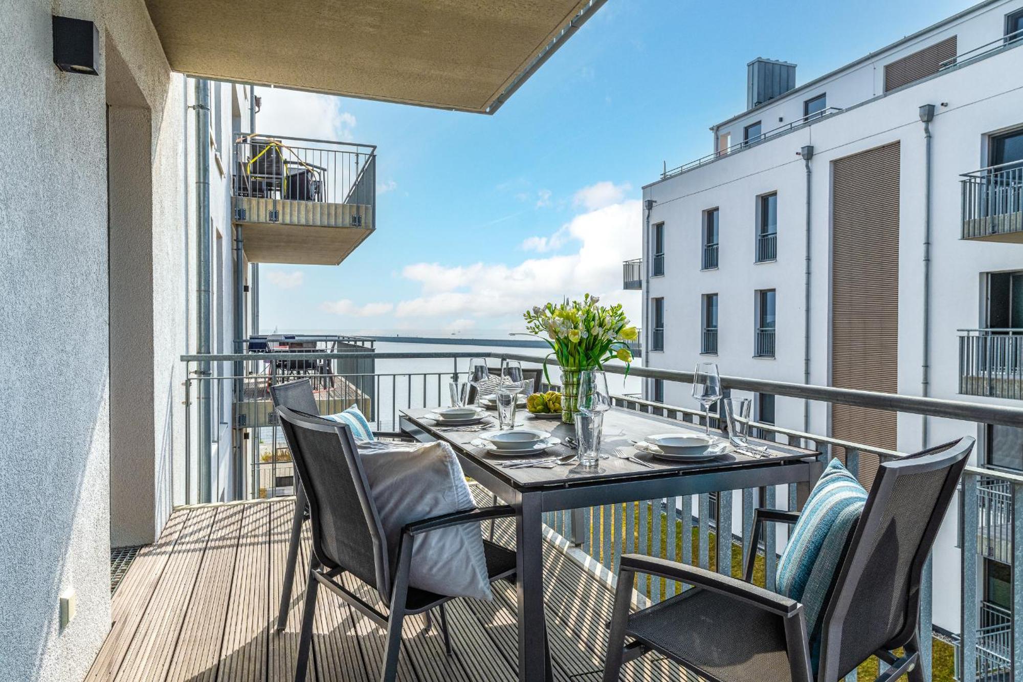 Ocean Storm- 2 Og, Balkon, Kamin Apartment Olpenitz Exterior photo
